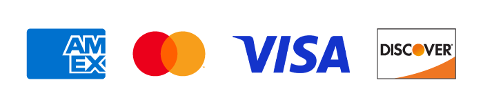 VISA | MasterCard | American Express | Discover